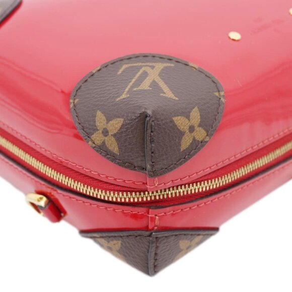 Louis Vuitton  Venice Patent Miroir Leather Crossbody Bag Scarlet - Picture 7 of 10
